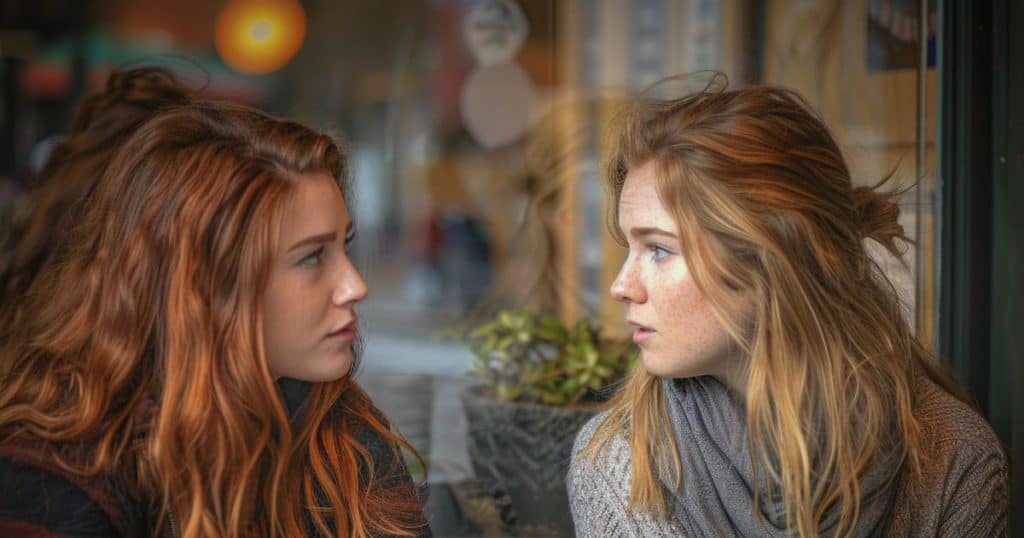 a friend is confining to her friend in the book store in a sunny day about her challenges as family scapegoat and the estrangement with her family.