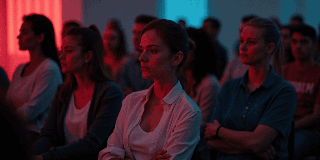 a woman sitting in narcissistic recovery workshop learning why it took her longer to leave her narcissistic family.