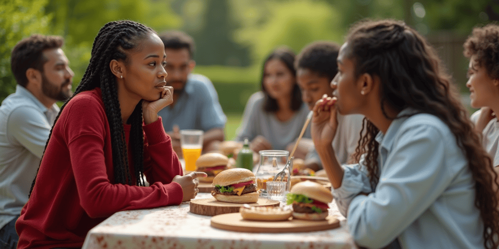 A woman catches a family member lying during dinner, as the narcissist’s fake persona cracks and leaves everyone tense and confused.