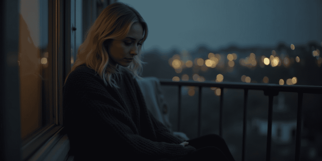A woman pulls away emotionally, not because she doesn't care, but because caring used to cost her too much.