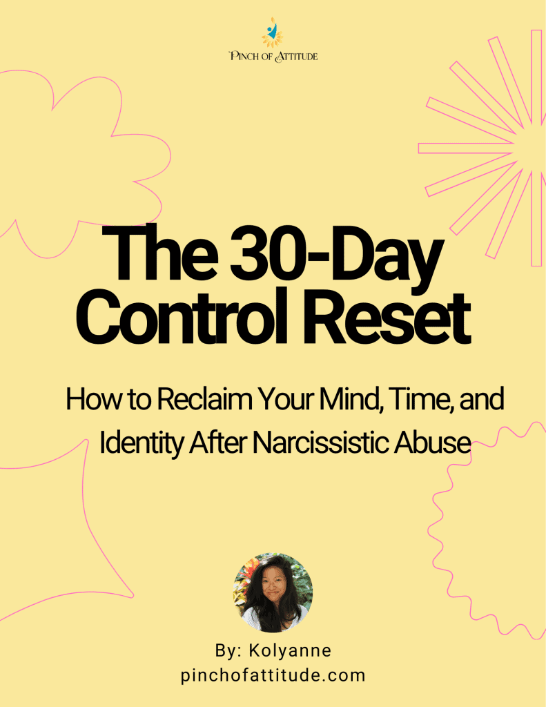 The 30-Day Control Reset After Narcissistic Abuse